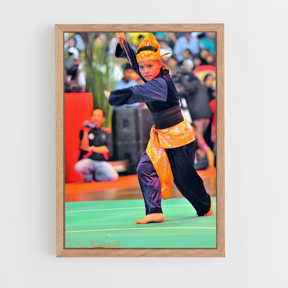 Poster Maître Silat – affiche Pencak Silat (vue 4)